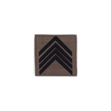 Grade militaire Patrol Equipement basse visibilité 5 x 5 cm dos auto-agrippant
