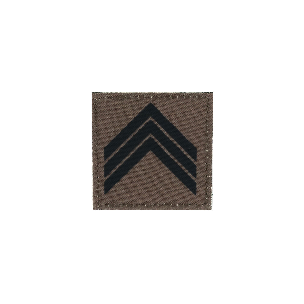 Grade militaire Patrol Equipement basse visibilité 5 x 5 cm dos auto-agrippant