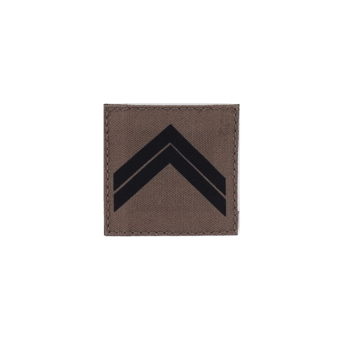 Grade militaire Patrol Equipement basse visibilité 5 x 5 cm dos auto-agrippant