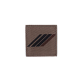 Grade militaire Patrol Equipement basse visibilité 5 x 5 cm dos auto-agrippant
