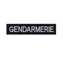 Bande d'identification brodée Patrol Equipement Gendarmerie 12 x 2,5 cm auto-agrippante
