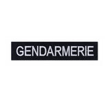 Bande d'identification brodée Patrol Equipement Gendarmerie 12 x 2,5 cm auto-agrippante