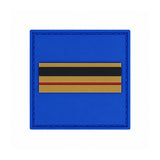 Fourreau de grade Patrol Equipement Police Municipale rubber 5 x 5 cm auto-agrippant