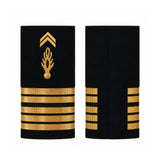Fourreaux de grade Patrol Equipement gendarmerie mobile plastifiés 11 x 5 cm