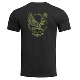 T-shirt imprimé Pentagon Ageron Eagle coton filé à anneaux 190 g/m² coupe confort