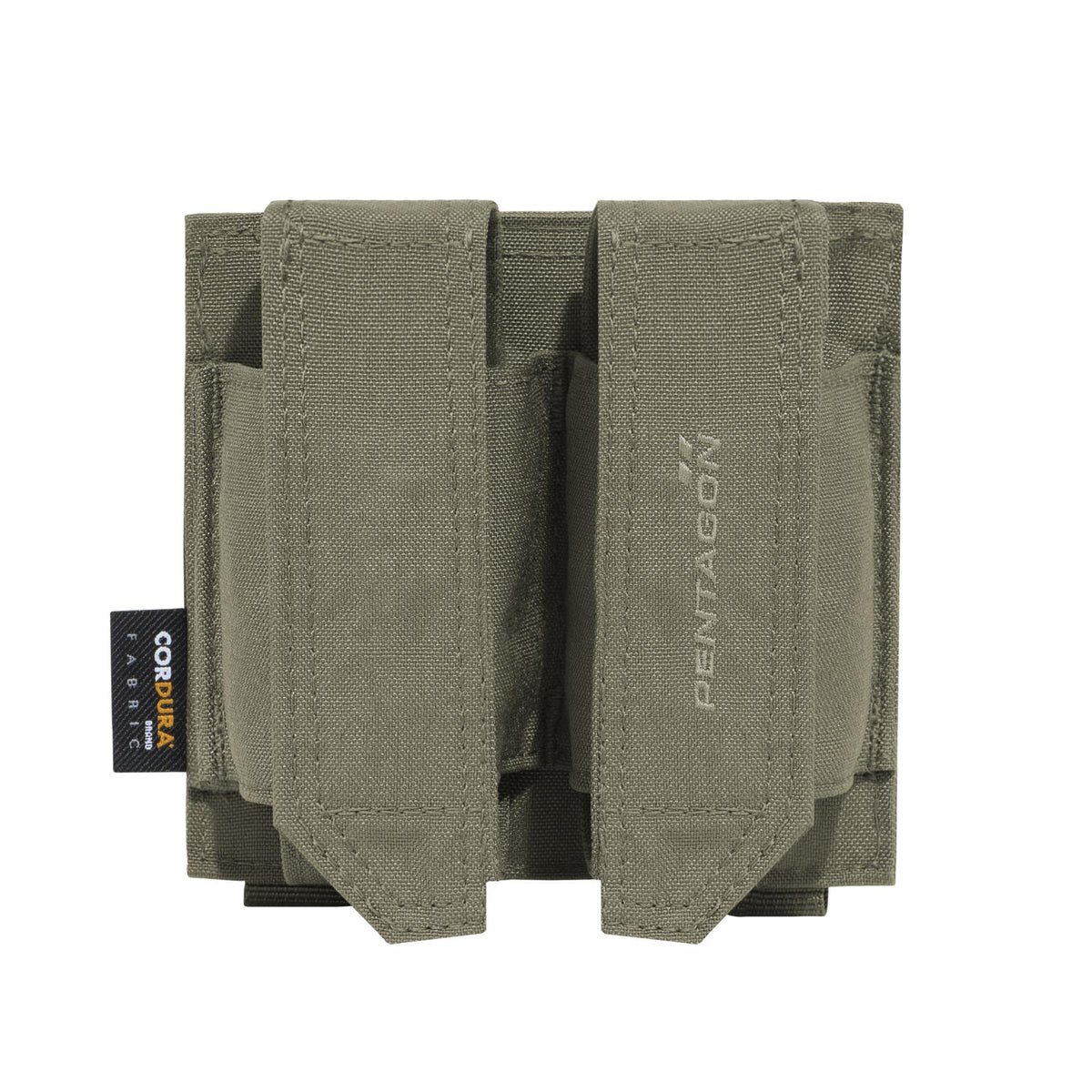 Pochette double Pentagon FB en nylon 500D 13,5 x 12 x 4,5 cm à accès rapide