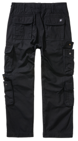 Pantalon enfant Brandit Pure Vintage coton huit poches et taille réglable par élastique
