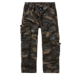 Pantalon enfant Brandit Pure Vintage coton huit poches et taille réglable par élastique