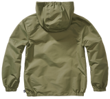 Coupe-vent enfant Brandit Summer Frontzip doublure filet respirante et trois poches
