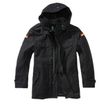 Parka enfant Brandit BW coton doublure d'hiver amovible capuche doublée et cinq poches