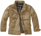 Veste enfant Brandit M65 Giant coton doublure amovible six poches et capuche dans le col