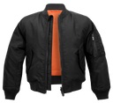 Blouson enfant Brandit MA1 réversible nylon déperlant poche de bras et bords côtes
