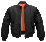 Blouson enfant Brandit MA1 réversible nylon déperlant poche de bras et bords côtes