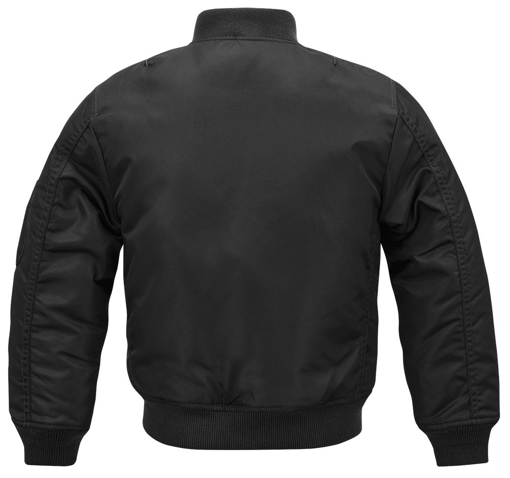 Blouson enfant Brandit MA1 réversible nylon déperlant poche de bras et bords côtes