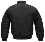 Blouson enfant Brandit MA1 réversible nylon déperlant poche de bras et bords côtes