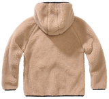 Veste polaire enfant Brandit Teddyfleece à capuche maille peluche et quatre poches