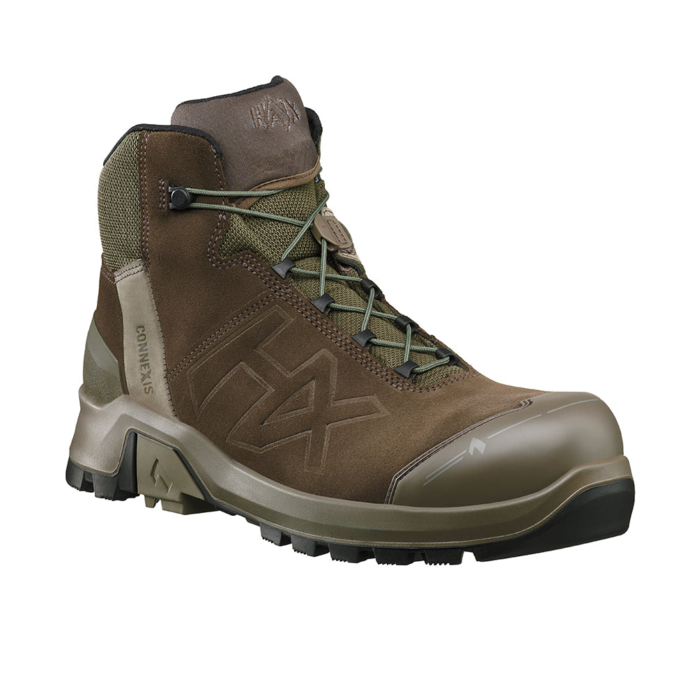 Chaussures de sécurité montantes femme Haix CONNEXIS Safety+ GTX LTR cuir velours S7