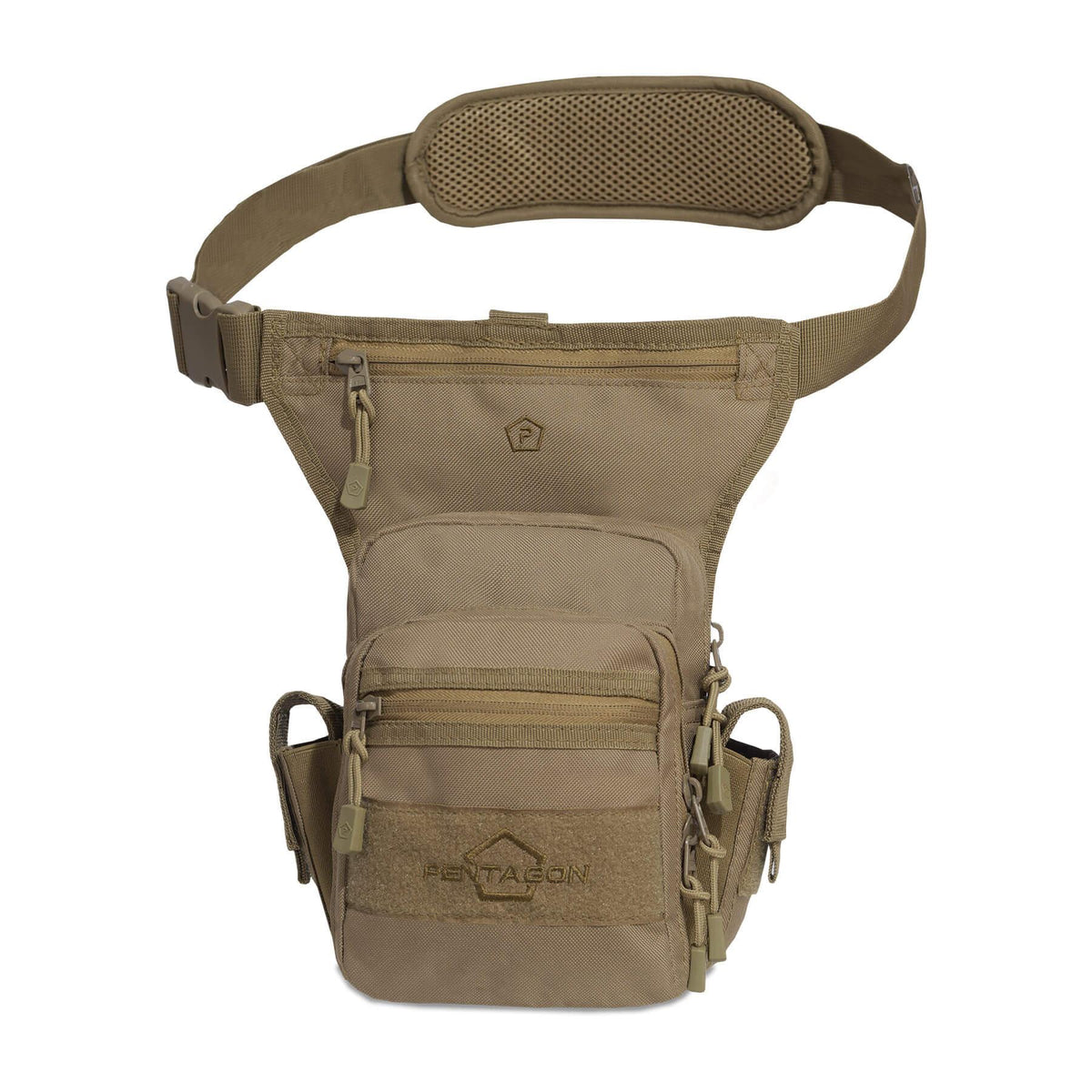 Pochette de cuisse Pentagon Max-S 2.0 3,7 L en polyester 600D avec platine de maintien