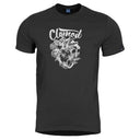 T-shirt imprimé CloMod Flower Heart coton filé à anneaux 165 g/m²