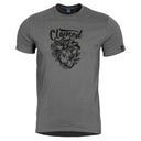 T-shirt imprimé CloMod Flower Heart coton filé à anneaux 165 g/m²