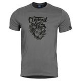 T-shirt imprimé CloMod Flower Heart coton filé à anneaux 165 g/m²