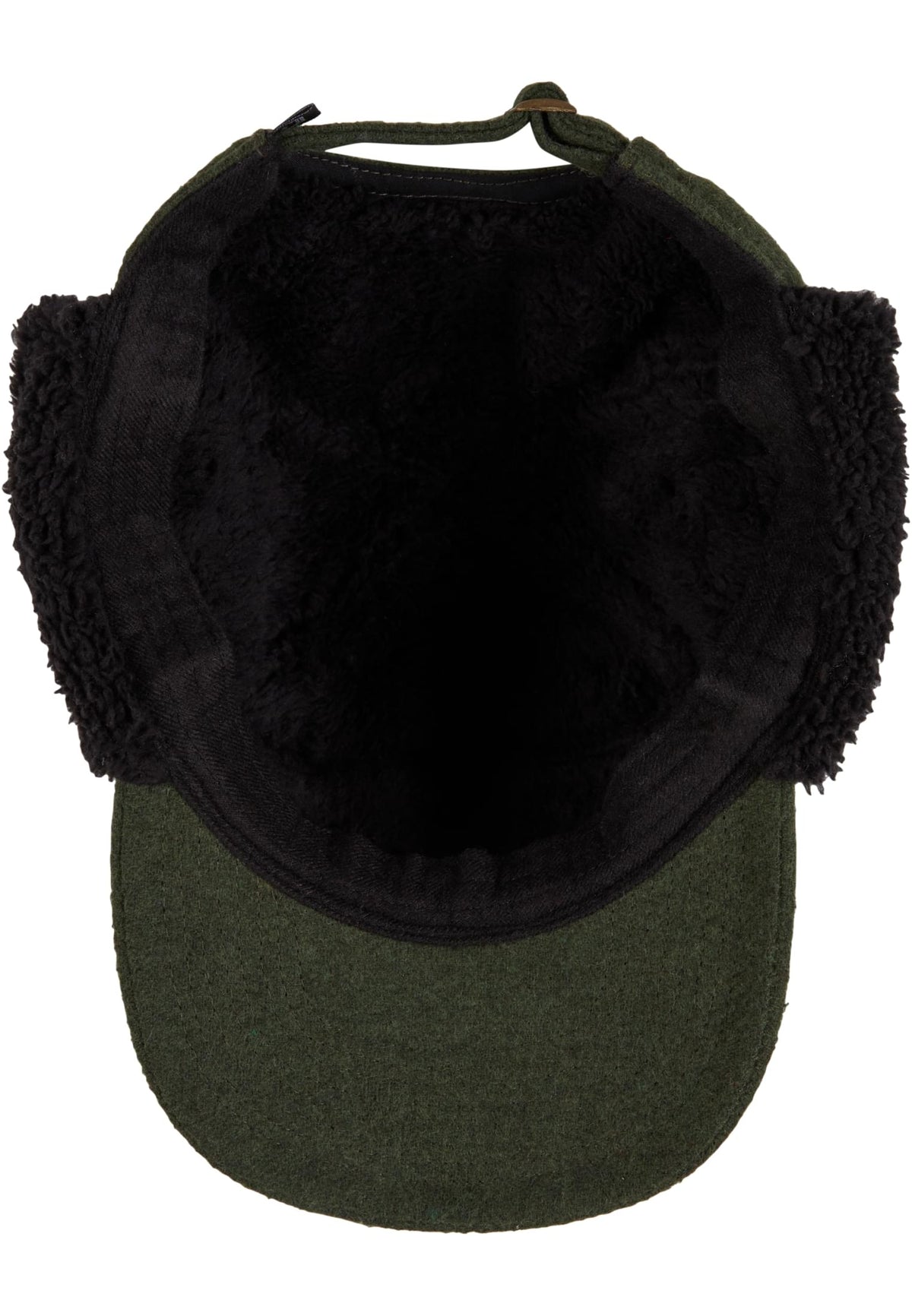 Chapeau d'hiver Brandit Lumberjack doublé fausse fourrure visière 7,5 cm à rabats