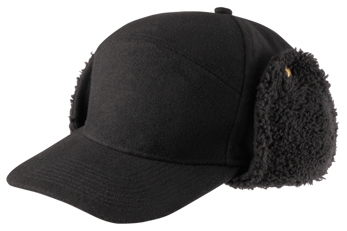 Chapeau d'hiver Brandit Lumberjack doublé fausse fourrure visière 7,5 cm à rabats