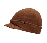 Bonnet à visière Brandit Shield en maille épaisse double épaisseur visière 5,5 cm