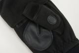 Gants polaires Brandit Trigger 2 en 1 moufle et mitaine paume et doigts renforcés