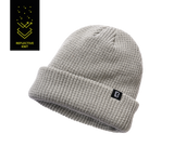 Bonnet Brandit Reflection en maille à fil réfléchissant doublure polaire revers repliable