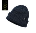 Bonnet Brandit Reflection en maille à fil réfléchissant doublure polaire revers repliable