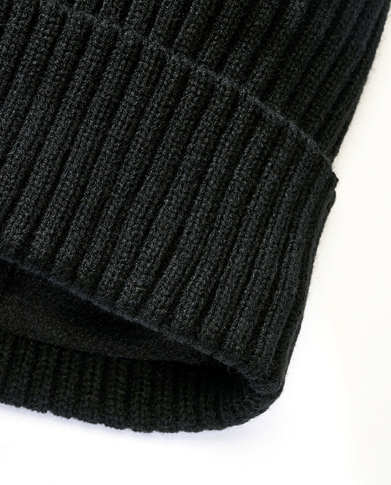 Bonnet à pompon Brandit Bobble Hat en maille polyacrylique avec doublure polaire
