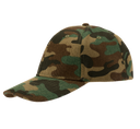 Casquette Brandit Basecap en coton fermeture plastique réglable œillets d'aération