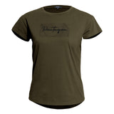 T-shirt femme Pentagon Whisper Contour en coton biologique fin 185 g/m²