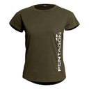 T-shirt femme Pentagon Whisper Vertical maille jersey coton 185 g/m²