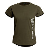 T-shirt femme Pentagon Whisper Vertical maille jersey coton 185 g/m²