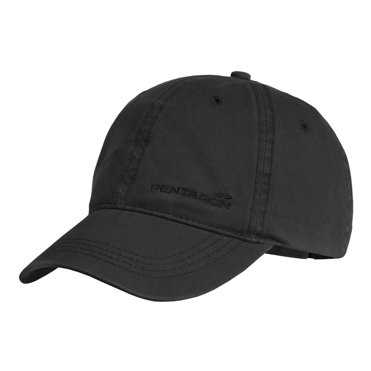 Casquette Pentagon Mike Twill en sergé de coton six panneaux à visière préformée
