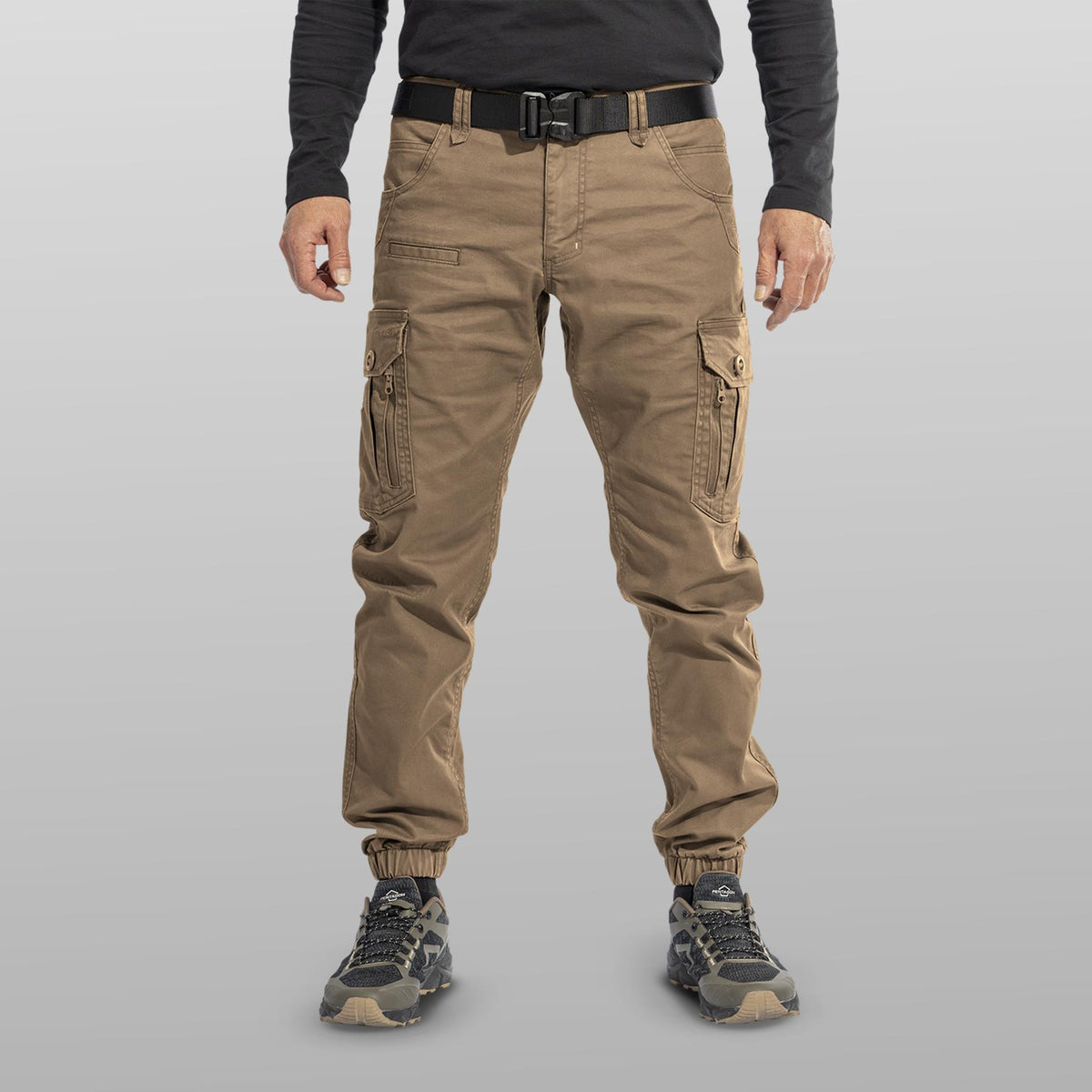 Pantalon de jogging tactique Pentagon Invictus sergé coton délavé Oeko-Tex 100