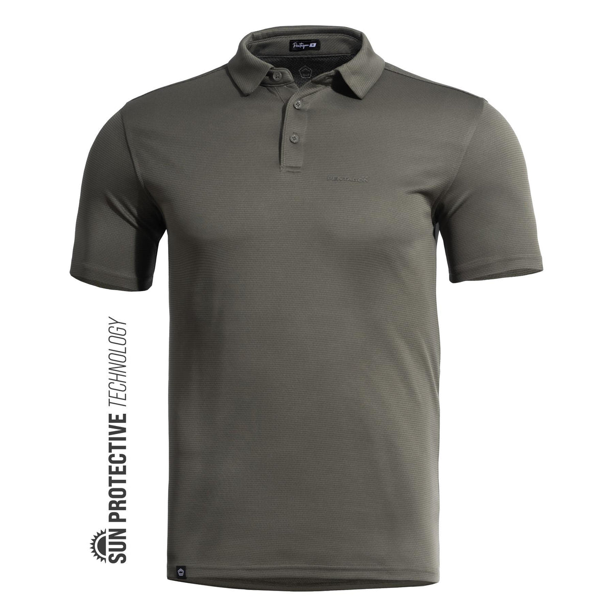 Polo Pentagon Vanquish en polyester 180 g/m² perforé laser certifié Oeko-Tex 100