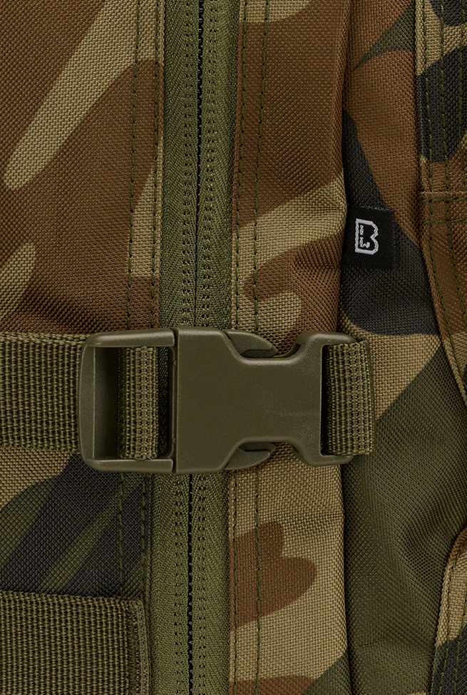 Sac à dos Brandit US Cooper Patch Medium 25 L surface auto-agrippante ceinture ventrale