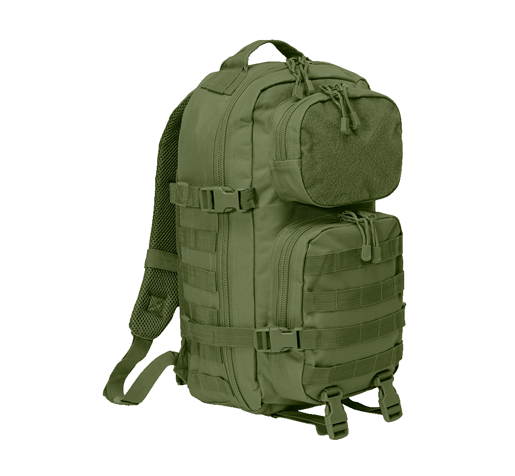Sac à dos Brandit US Cooper Patch Medium 25 L surface auto-agrippante ceinture ventrale