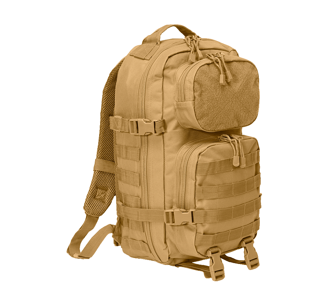 Sac à dos Brandit US Cooper Patch Medium 25 L surface auto-agrippante ceinture ventrale