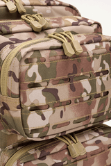 Sac à dos Brandit US Cooper Lasercut Large 40 L fixations découpées au laser