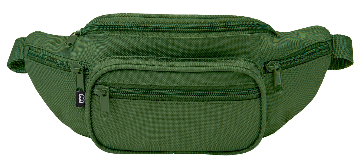 Banane Brandit ceinture réglable cinq poches à glissière polyester 30 x 14 x 10 cm