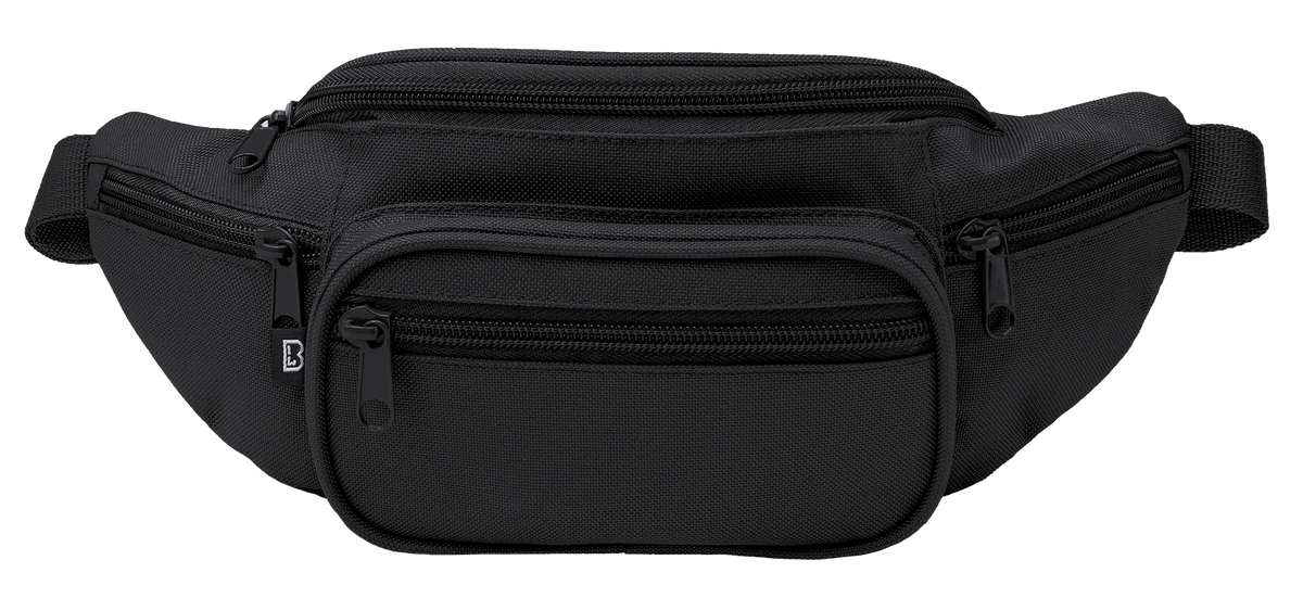 Banane Brandit ceinture réglable cinq poches à glissière polyester 30 x 14 x 10 cm