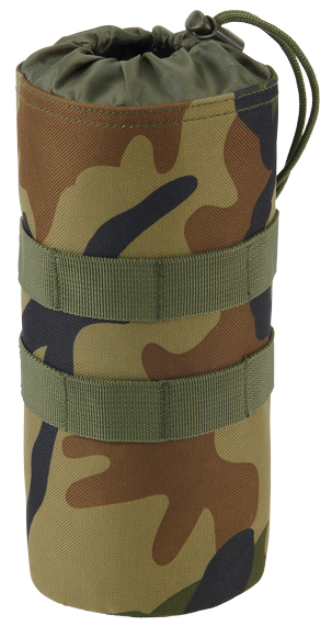 Porte-gourde Brandit MOLLE polyester 600D collerette élastique bouteilles 0,5 à 1 L
