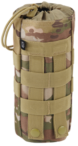 Porte-gourde Brandit MOLLE polyester 600D collerette élastique bouteilles 0,5 à 1 L