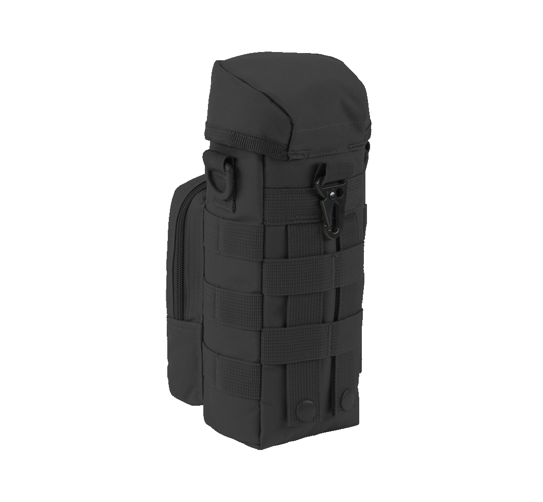 Porte-gourde Brandit MOLLE II à glissière poche frontale filet et anneaux en D