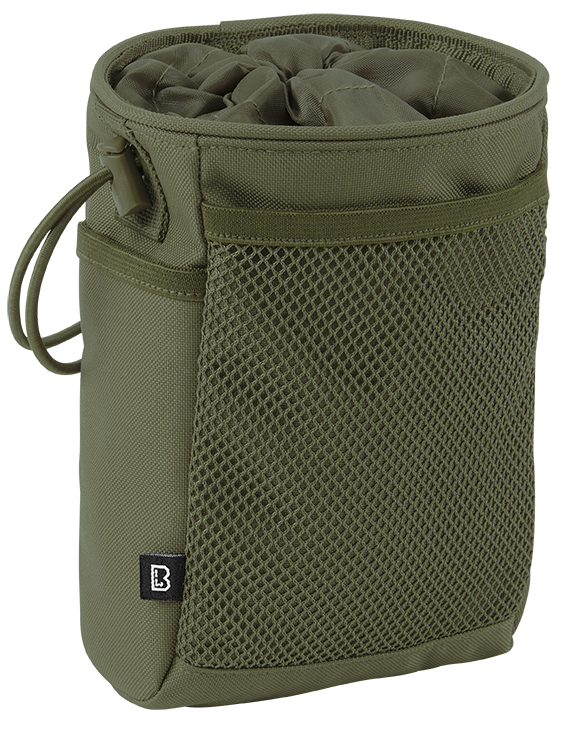 Pochette Brandit MOLLE Tactical 2,5 L collerette à cordon et deux poches latérales