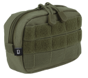Pochette Brandit MOLLE Compact à glissière poche filet intérieure 11 x 15,5 x 4 cm